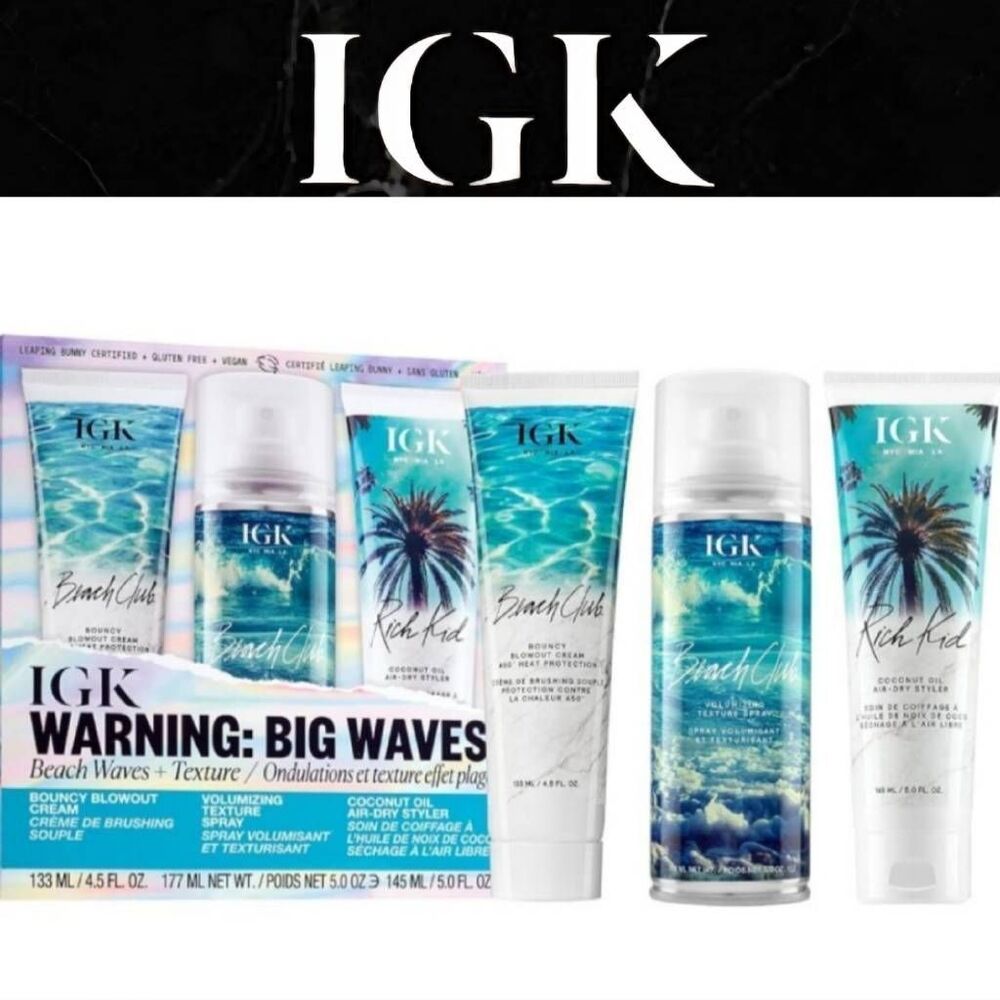 IGK Warning:Big Waves‎ Beach Waves + Texture Set